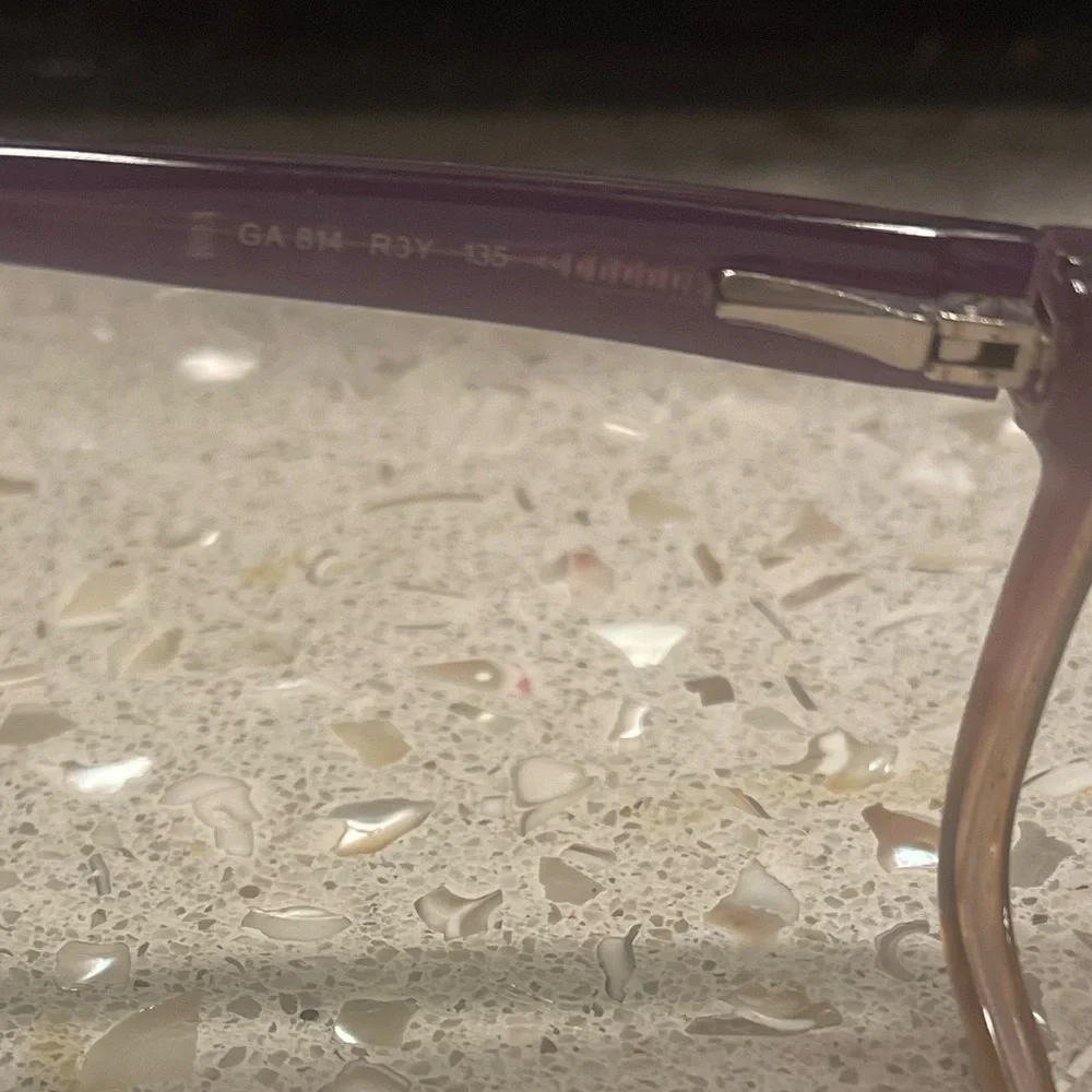 Giorgio Armani Glasses Purple GA 814